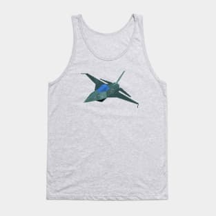 Falcon Retro - distressed Tank Top